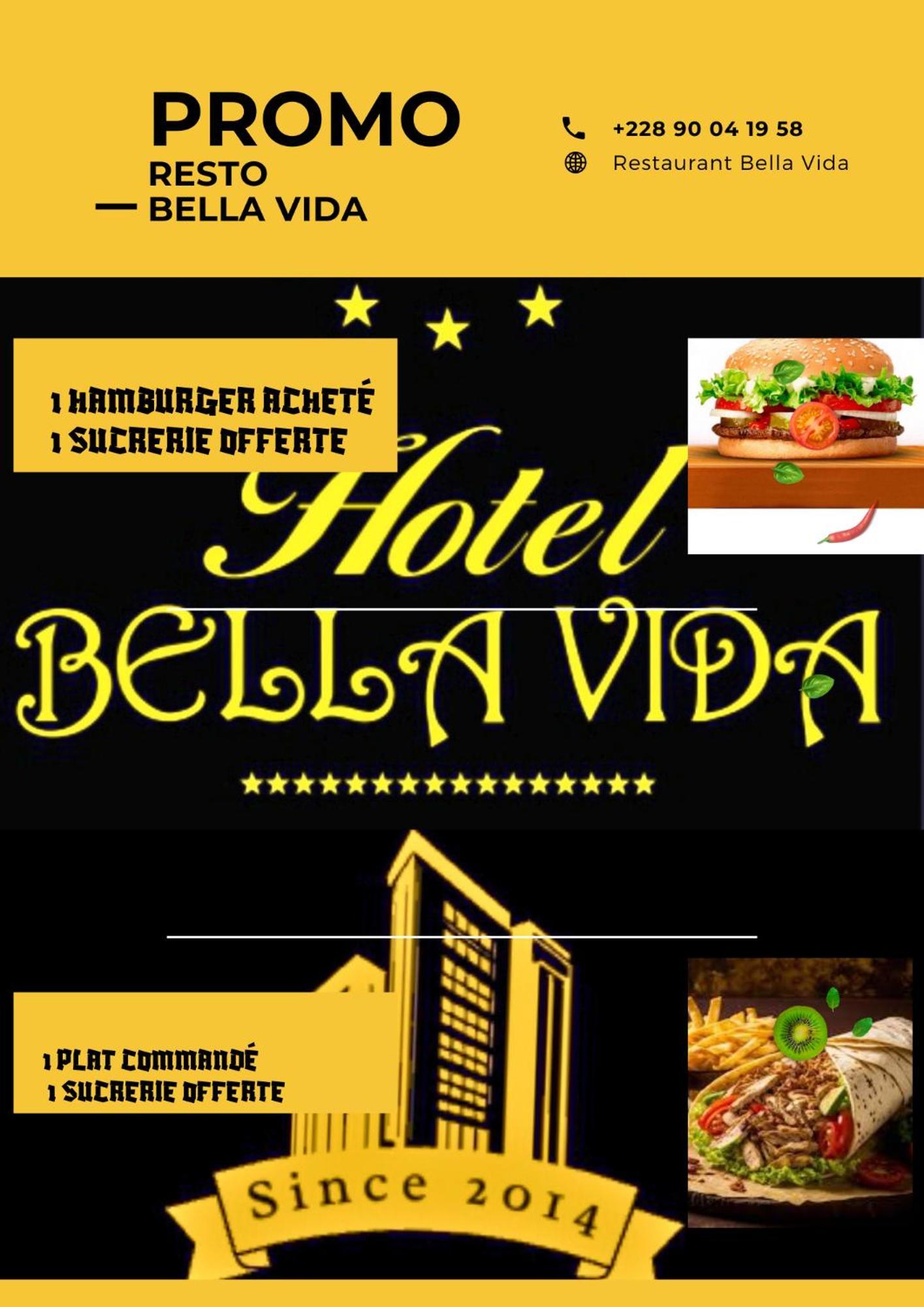 Hotel Bella Vida Lomé Eksteriør billede